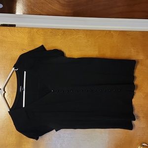 Torrid Size 0 top, black button down